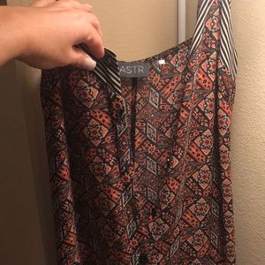 Long button down dress